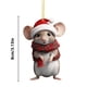 thumbnail image 3 of Adornos Navideños para Ratones, Árboles de Navidad, Decoración Del Hogar, Adornos para El Coche, Regalos de Navidad., 3 of 5