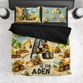 thumbnail image 2 of Construction Kid Comnpany - Personalized Kid Bedding Set, 2 of 5