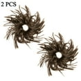 thumbnail image 2 of LELINTA 2PCS Updo Messy Wavy Hair Bun Tousled Messy Updo Bun Extensions Band Donut Chignons Scrunchies Ponytail Hairpiece Extension,45g, 2 of 7