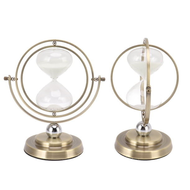 Temporizador De Reloj De Arenas, Temporizador De Arenas De 30 Minutos/60 Minutos, Reloj De Arenas Antigua Decorativa, Glass De Vidrio De Hora Vintage Para Regalos, Oficina