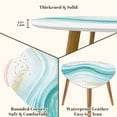 thumbnail image 5 of Set of 2 Triangle End Table Marble Grain Morden Full Of Imagination Line Drawing Set of 2 Side Tables End Tables, Nesting Tables for Living Room, 5 of 5