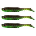 thumbnail image 1 of Cebos de pesca, 3 piezas de pesca con cola en T, cebo suave realista, señuelos de pesca ultra sensibles, 1 of 8
