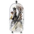 thumbnail image 1 of Soporte para brochas de maquillaje Hoosel 360, giratorio con tapa impermeable, 1 of 7