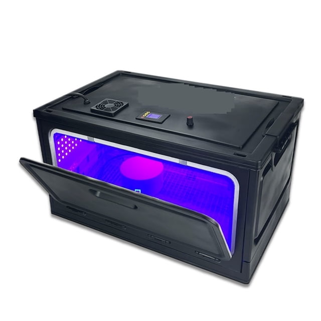 Dimming Curing Box Led UV GEL Lamp Machine Ultraviolet Light Cure 3D Printer Resin UV Glue Oil Glass Ink Paint Silk Screen Phone ,Easy to Operate