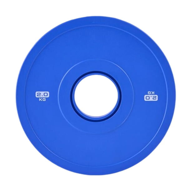 Disco de cambio de peso para levantamiento de pesas, práctico y pequeño disco de cambio para entrenamiento de fuerza, ejercicio de levantamiento para 20 kg Azul
