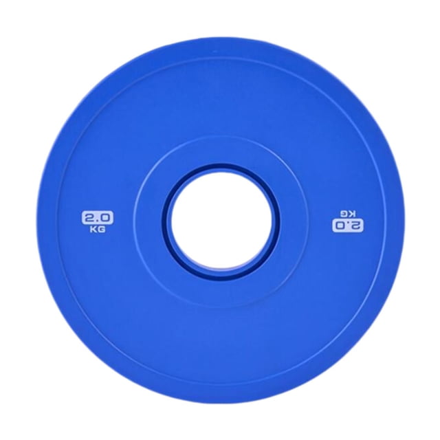 Disco de cambio de peso para levantamiento de pesas, práctico y pequeño disco de cambio para entrenamiento de fuerza, ejercicio de levantamiento para 20 kg Azul