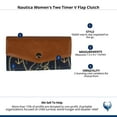 thumbnail image 4 of Nautica  Two Timer V Flap Clutch (Women), 4 of 4