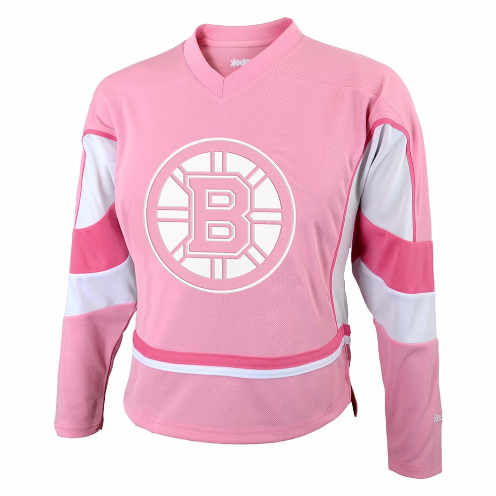 Boston Bruins NHL Reebok Girls Pink 