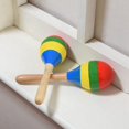 thumbnail image 5 of Maracas Sonajeros de PercusióN Manual, Instrumento Musical de Madera para Agitar Rumba para NiñOs y Adultos, Juego de 8, 5 of 5
