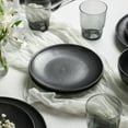 thumbnail image 6 of Stone Lain Rio 32-Piece Dinnerware Set Stoneware, Includes Glassware, Service for 8, Black, 6 of 6