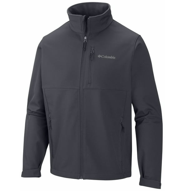 Columbia Columbia Ascender Front Zip Omni Shield Softshell Jacket Graphite Walmart Com Walmart Com