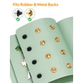 thumbnail image 4 of NiHome Durable Pin Trading Book & Carrying Case, 4 Page PU Pin Display Book for Collectors, Waterproof, Portable Travel Display (Pins Not Included), 4 of 7