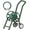 Green, variant on Garden Hose Reel Cart with Wheels, Holds 165 ft of 5/8’’ Hose Outdoor Heavy Duty Powder-coated Steel Water Storage Winder Holder with 3.9 Ft Leader Hose for Outside Lawn Yard, Brown