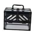 thumbnail image 2 of Caja de viaje de maquillaje Caja de almacenamiento cosmético Gran capacidad IMPRESIÓN de MAPIERA DEL MAPIERA CARRITERSE ARTIE de ARTILES de MAPIERA, 2 of 8