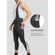 thumbnail image 3 of QUALICOS Shorts Tipo Peto de Ciclismo para Hombre con Bolsillos, Mallas Tipo Peto de Ciclismo Acolchadas 4D 3/4 para Hombre, 3 of 7