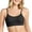 Black-12, variant on Seamless Letter Band Wireless Comfort Bras for Women U Neck Side Support Anti Sag Adjustable Thin Straps Everyday Bra