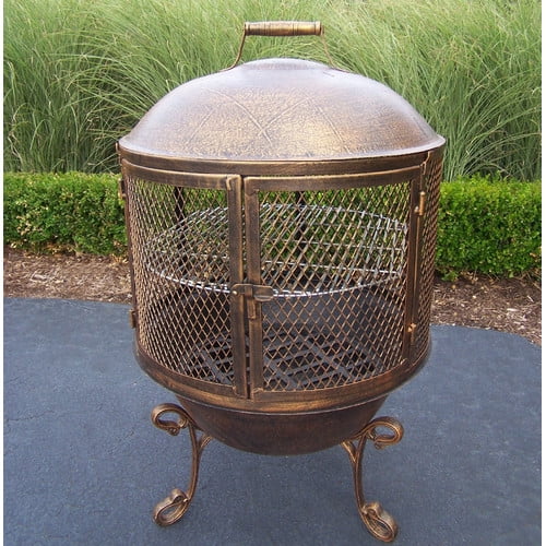 Oakland Living Feast Cast iron Wood Burning Chiminea by Oakland Living Corporation