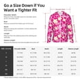 thumbnail image 4 of Lsque Vintage Flowers UPF 50+ Lightweight Sun Protection Men's Women's Long Sleeve Shirt, Hoodie Performance -Small, 4 of 6
