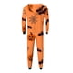 thumbnail image 4 of Family Halloween Pjs Matching Sets Halloween Print Long Sleeve Zippered One Piece Pajama Hooded Jumpsuit Winter Halloween Pjs Family Set, 4 of 4