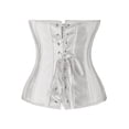 thumbnail image 5 of Women's Underbust Corset Belt Black Steampunk Bustier Tops Waist Training Cincher Corsets Body Shaper for Weight Loss, 5 of 5
