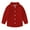 Wine, variant on Boys Girls Casual Long Sleeve Button Down Shirt Kids Solid Color Comfort Top Pocket Detail Uniform Style Ages 6M-8Y Breathable Polyester