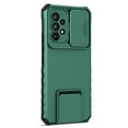 thumbnail image 6 of Jiahe Cover For Samsung Galaxy A53 5G Shockproof Slim Slide Camera Lens Protection Kickstand Hard PC Case Cover,Darkgreen, 6 of 12