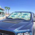 thumbnail image 4 of Jeiento Sea Turtle Car Window Shades Automotive Windshield Sunshades Sun Shade for UV Protection Easy Installation Folding Car Sun Shade for Front Window Suitable for Cars, 4 of 7