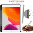 thumbnail image 5 of Deokke Compatible Con Ipad De 10,2 Pulgadas Funda De 9ª/8ª/7ª Generación (2021/2020/2019) Con Portalápices Y Funda Trasera De Tpu Suave Con Función De Encendido Y Apagado Automático, Patrón De Vaca Ma, 5 of 5