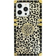 thumbnail image 2 of wqlpp-iPhone 14 Pro Max Case with Ring for Women, Gold Gorgeous Rhinestone Bling Diamond Kickstand, Premium for iPhone14 Pro Max 6.7'' - Leopard, 2 of 4