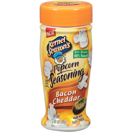 Kernel Season's Bacon Cheddar Popcorn Seasoning, 2.85 oz, (Pack of 6)
