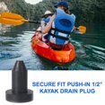 thumbnail image 4 of Silicone Kayak Drain Plug Seal Easy Install & Replace for Inflatable Canoe Boat Accessories, 4 of 9