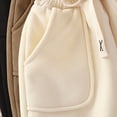 thumbnail image 5 of Gibobby Boys Pants Toddler Baby Boy Winter Active Jogger Pants Elastic Waist Pocket Solid Color Athletic Sweatpant 2T 3T 4T 5T 6T 7T 8T Little Boys Winter Pants(12-18 Months,Beige), 5 of 9