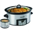 thumbnail image 3 of Crock-Pot SCCPVC605-S 6-Quart Countdown Programmable Oval Slow Cooker with Dipper, Stainless Steel, 3 of 5
