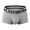 Grey, variant on Sngxgn Stretch Mens Boxer Briefs Mens Underwear(Dark Blue,XL)
