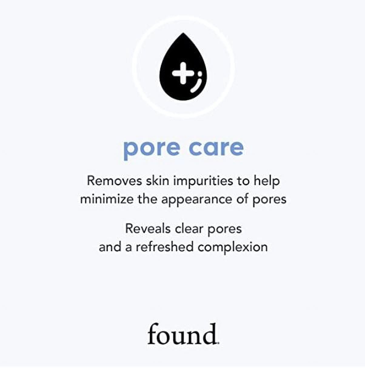 FOUND PORE CARE Volcanic Ash Pore Exfoliator, 3 fl oz