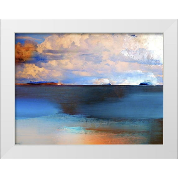 Sommers, Mindy 18x15 White Modern Wood Framed Museum Art Print Titled - Sunset