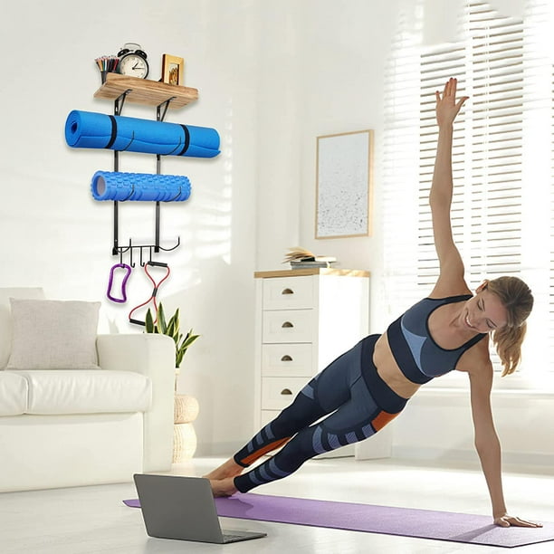 Buy Yoga Mat Rack & Wall Holder