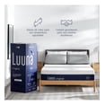 thumbnail image 2 of Colchón Luuna Memory Foam King Size Hecho En México Blanco, 2 of 5