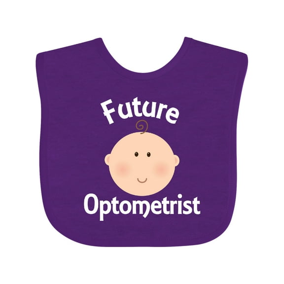 Inktastic Future Optometrist Occupation Boys or Girls Baby Bib