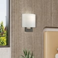 thumbnail image 2 of Livex Lighting - Petite - 1 Light ADA Wall Sconce In Contemporary Style-9.5, 2 of 14