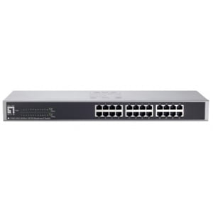 19 Standard Rackmount Kit - LevelOne FSW-2450 24-Port Fast Ethernet Switch w/ 19