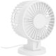thumbnail image 1 of G Ventilador USB duradero 3 velocidades, ventilador de escritorio, recargable para la sala de estar de la oficina en casa (blanco) Feliz Sencillez, 1 of 5