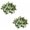 C, variant on Artificial Holly Berry Pinecone Candle Rings for Home Table Centerpieces, Rustic Holiday Wreath Decor for Home, Christmas Seasonal Tabletop Ornament Accents, 1Pack A