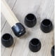 thumbnail image 2 of Protectores redondos para muebles de sillas, 12-17 mm, fundas de goma negras, cojines de silicona para patas de silla, paquete de 32, 2 of 5