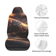 thumbnail image 3 of Lsque Abstract Glowing Wave Pattern Pattern Car Seat Covers for Front Seats , Waterproof Seat Covers for Cars, Sporty Front Seat Covers,Car Seat Cover Protector Front Seats, 3 of 5