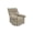 Camel, variant on QuzyAor 360° Swivel Rocker Recliner Chair, Manual Overstuffed Glider with Textured Fabric, Ergonomic Nursery Recliner for Living Room,Gray