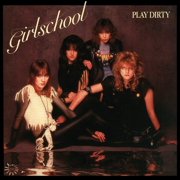 Girlschool - Play Dirty - Red - Music & Performance - Vinyl