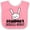 Pink and White, variant on Inktastic Grandma Snuggle Bunny Easter Boys or Girls Baby Bib