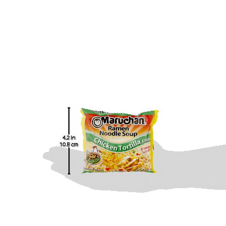 Maruchan Ramen Chicken Tortilla, 3 oz Shelf Stable Package