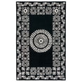 thumbnail image 2 of Safavieh Empire Janetta Medallion Area Rug, Black/Ivory, 5' x 8', 2 of 11